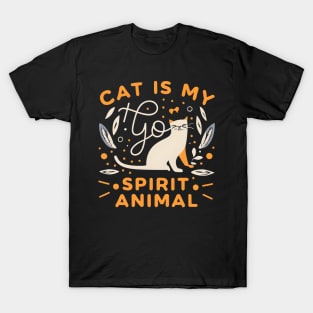 Cat my spirit animal T-Shirt